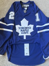 Reebok Authentic Jamal Mayers Toronto Maple Leafs Hockey Jersey 50 Blue Home