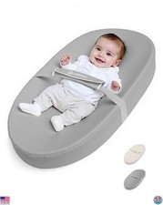 COMOMY Waterproof Baby Changing Pad - Contoured, Wipeable, Portable, Non-Slip