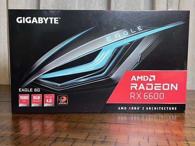 Gigabyte Radeon RX 6600 Eagle 8G 8GB GDDR6X Graphics Card GV-R66EAGLE-8GD
