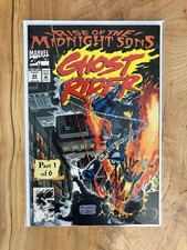 Ghost Rider #28 NM+ W/Poster Signed by Stan Lee Midnight Sons 1