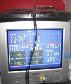 Sega Master System  AMERICAN PRO FOOTBALL   w/Cartridge & Box (CB)