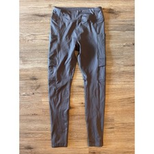 PINK Active Gray Ankle Length Yoga Pants Size Small
