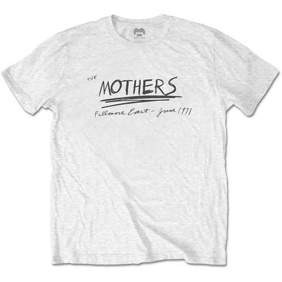 Frank Zappa T Shirt The Mothers Filmore East 1971 Logo Nue offiziell Herren