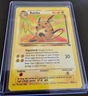Raichu Pokemon Fossil Set Non-Holo Rare 29/62 (1999-2000 3rd Print Variant)