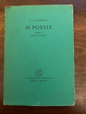 E.E. Cummings. 30 Poesie. Edizioni Scheiwiller 1961