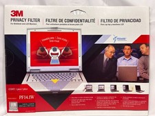 3M PF14.1W Privacy Filter 14.1" Widescreen Laptop 16:10 11.96 x 7.48 NEW