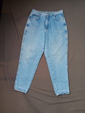 Vintage Gitano Jeans Womens 16 Blue Denim High Waist Straight Casual 90s