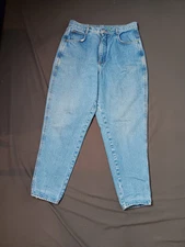 Vintage Gitano Jeans Womens 16 Blue Denim High Waist Straight Casual 90s
