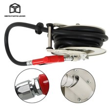 New Retractable Fuel Hose Reel 33 x 1" Diesel Hose Reel W/ Auto Refueling Gun