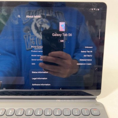 Samsung Galaxy Tab S6 SM-T860 128 GB, Wi-Fi, 10.5 in - Gray Samsung Galaxy Tab S6 SM-T860 128 GB, Wi-Fi, 10.5 in - Gray