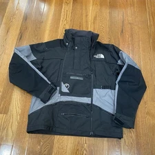 VINTAGE The North Face Jacket Mens L Black Steep Tech Scott Schmidt Ski Snow *