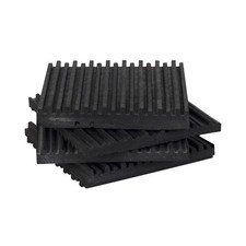 4" x 4" x 3/8" All Rubber Vibration Isolation Pads Anti Vibration Mounts