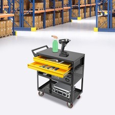 Rolling Tool Cart ,Tool Storage Organizer, Heavy Duty Utility Cart with Drawers