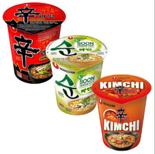 Nongshim Cups | Choose From 2 - 3 Different Flavours | Instant Noodles