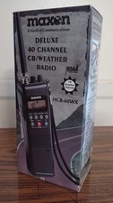 Maxon HCB-40WX Deluxe 40ch Handheld CB Radio with NOAA Weather Channels