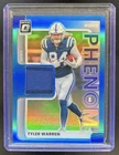 2025 Donruss Optic Tyler Warren Neon Blue (RAW)