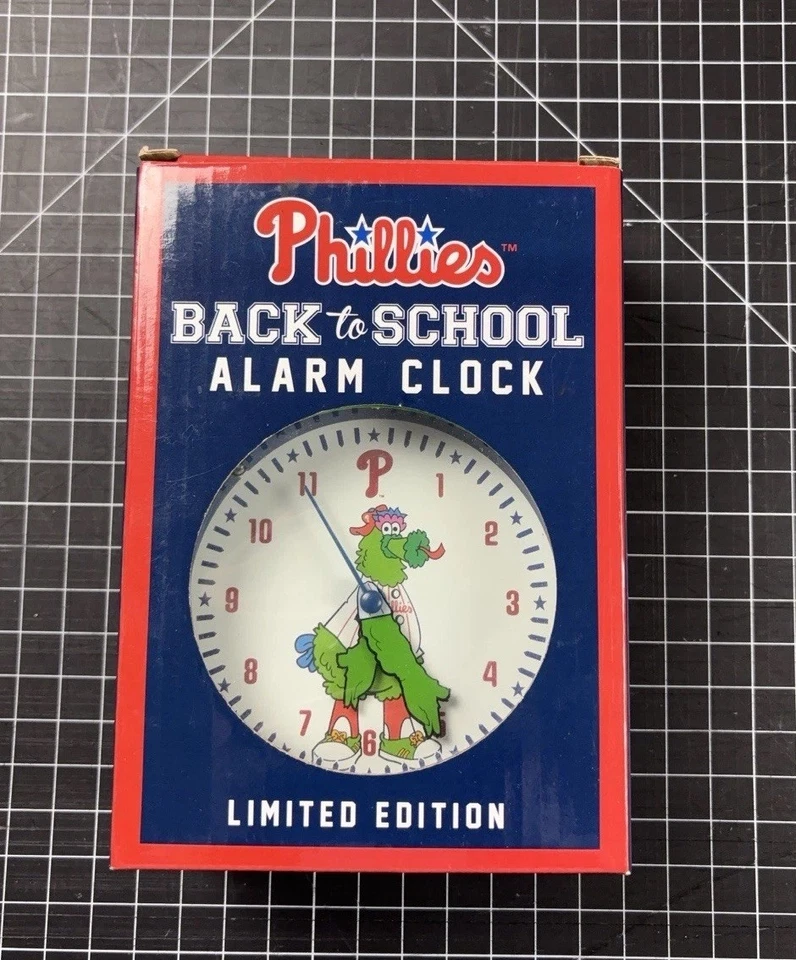 PHILLIES Back to School Alarm Clock - Limited Edition - Citizens Bank Park 2017 - Image 2 of 4