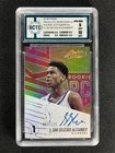 2018-19 Absolute Memorabilia Shai Gilgeous-Alexander RC Auto /125 BCTC 9/10