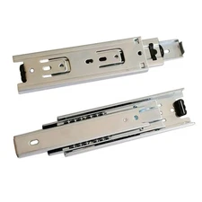 6 inch Length Full Extension Drawer Slides Telescopic Ball Bearing Slide Rail...