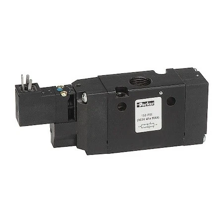 Parker B6v2bb553a Solenoid Air Control Valve,3/8 In,120Vac