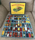 Vintage Matchbox Lesney Diecast Toy Cars Trucks with Case Made In England 1970s