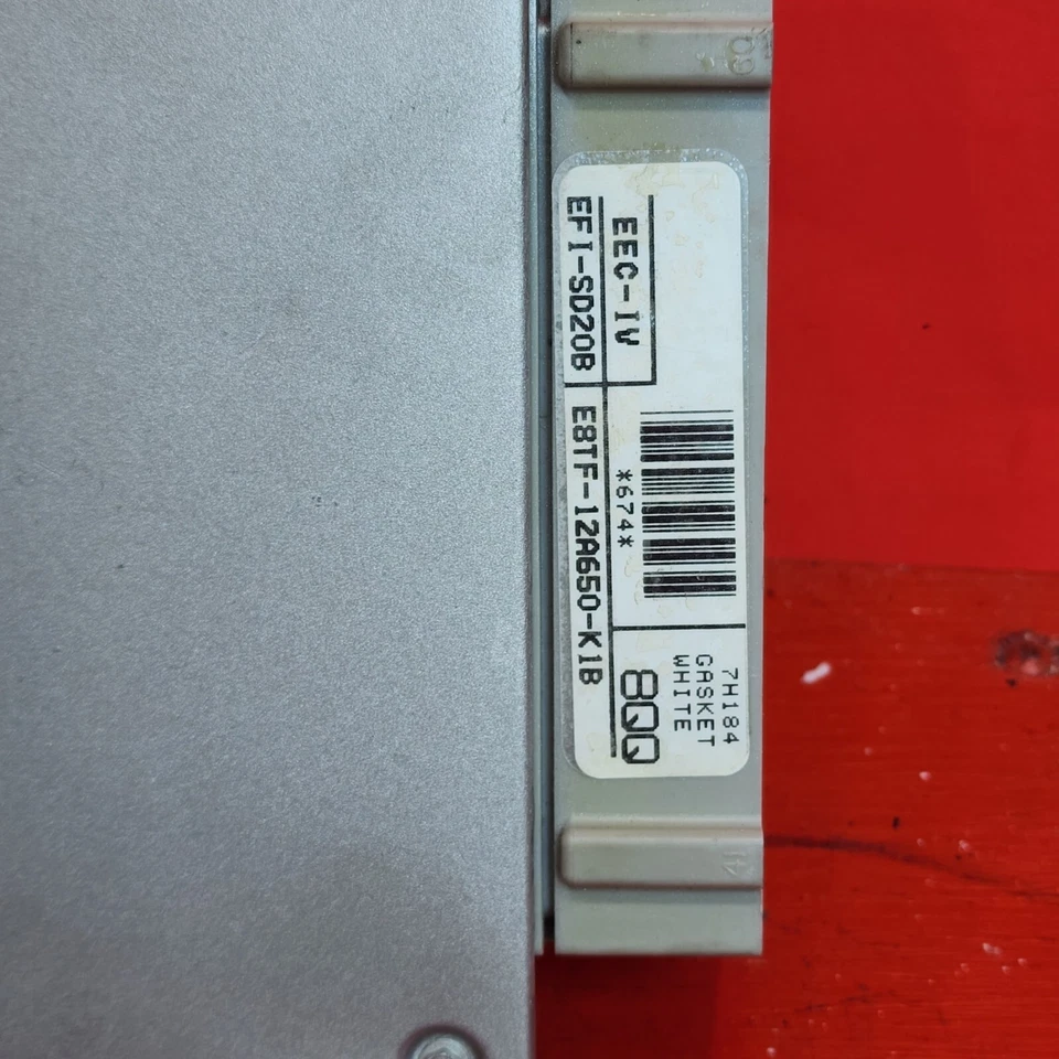 Engine Control Computer Module E8TF-12A650-K1B For 1988-1990 Ford E-150 250 F150 - Image 3 of 4