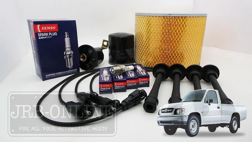 Toyota Hilux Workmate 3RZ 2.7L 98-2005 Ignition Leads Plugs Filter Kit - image 3 of 4