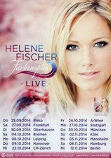 Helene Fischer - Farbenspiel, Tour 2014 | Konzertplakat | Poster