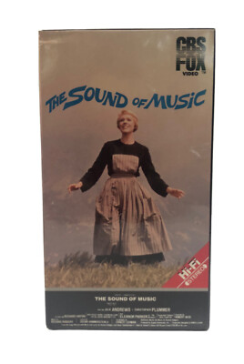 The Sound Of Music CBS FOX Watermark Original Vintage 1986 VHS Factory Sealed