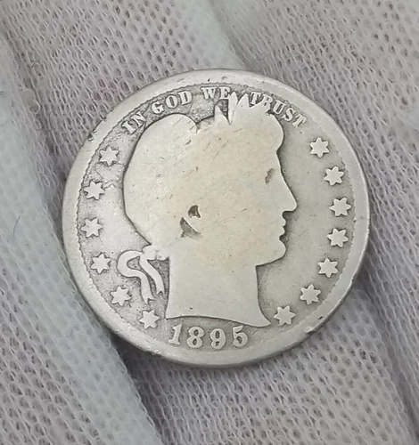 1895-O Barber Quarter Dollar #2342