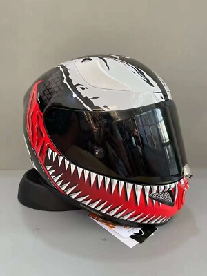 dot certified venom motorcycle helmet Venom Limited Edition Full Face Motorcycle Helmet – DOT Approved – Unique  Design