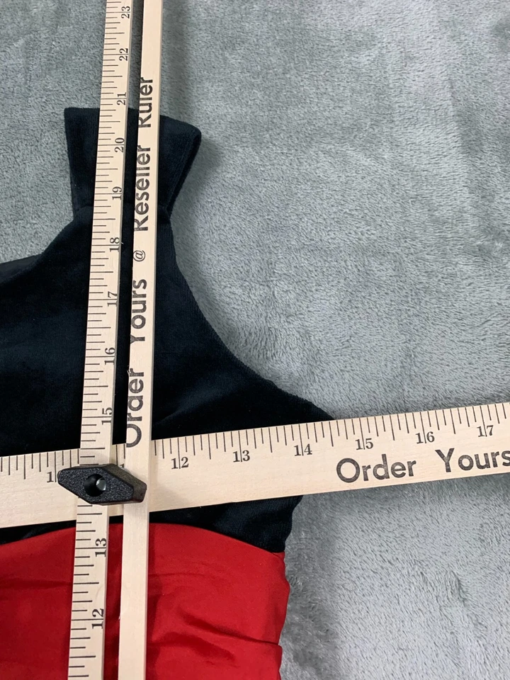 Vestido Chaps Vaina Midi Niña 10 Multicolor Cuadros Cuello Redondo Pullover Sin Mangas Foto 3 de 4