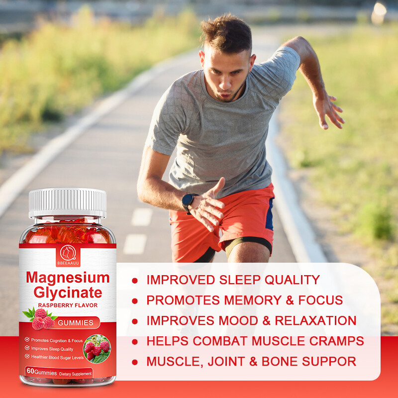 Magnesium Glycinate 500mg - 120 Pills For Better Sleep, Stress Relief & Muscle Health
