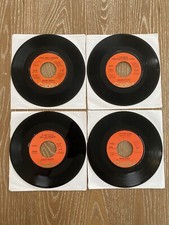 Helen Reddy Lot Of Four 45 RPM Vinyl Records Capitol Records Delta Dawn