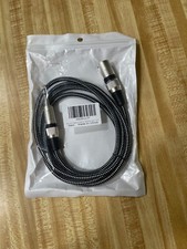 XLR Male to 1/4 Inch TRS Cable 6 FT