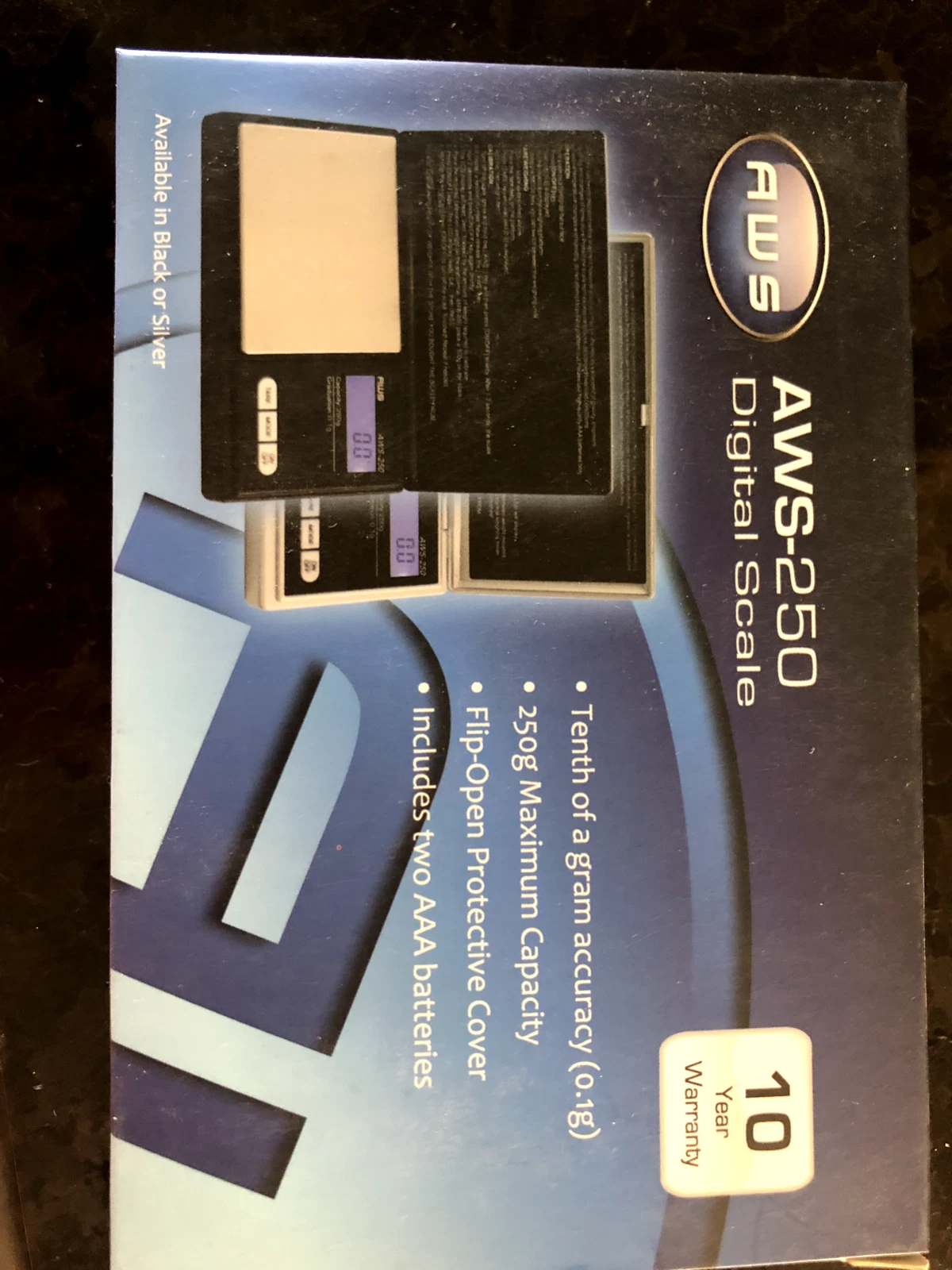 AWS digital scale. Model AMW-Series 250g x 0.1g