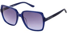 Juicy Couture Women's Blue Squared Butterfly Sunglasses - JU618GSSAM-0PJP-GB
