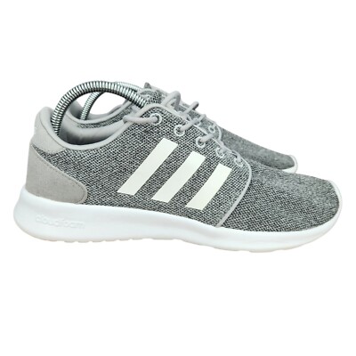 adidas gazelle silver green womens Adidas Womens Cloudfoam QT Racer Running Shoes main image 1