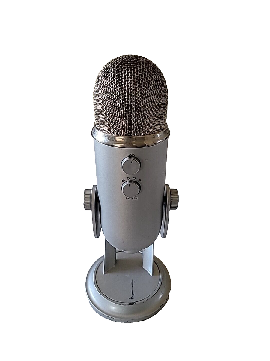 Blue Yeti Premium Multi-Pattern USB Microphone A00132 - Silver | eBay