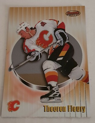 NHL Card Theoren Fleury #31 Calgary Flames Boweman's Best 1999