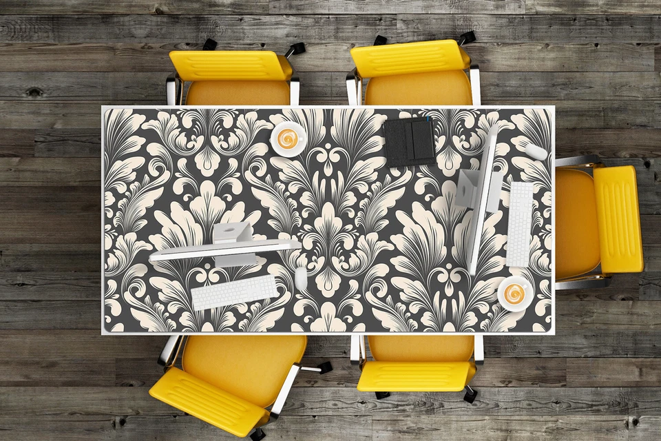 Schreibtischunterlage Tischunterlage für Zuhause Luxus Design 120x60 - Bild 3 von 4