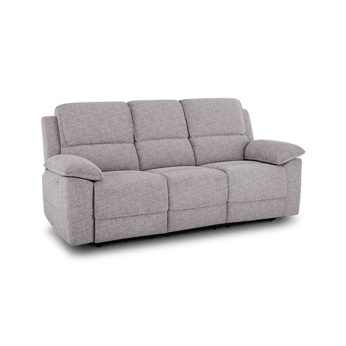Oak Furnitureland Goodwood Silver Electric Recliner Sofa RRP £1099.99