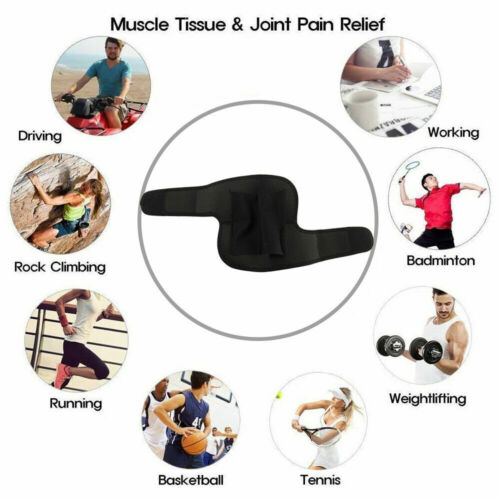 Ellenbogen Sleeve Brace Wrap verstellbar Stützarm Arthritis Sehnenentzündung Schmerzlinderung - Bild 8 von 8