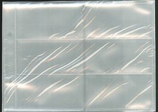 Cigarette/Trade Card Pages 6 pocket Doncella 100 per pack - post free&nbsp; UK