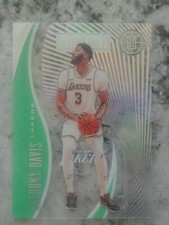 2019-20 Panini Illusions Anthony Davis SP EMERALD ASTOUNDING CLEAR ACTETATE 