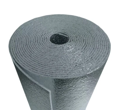 US ENERGY PRODUCTS Ultra Heavy Duty 10mm Reflective Insulation Roll RADIANT BARRIER 4FT X 4FT R12