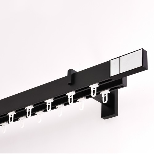 Gardinenstange 320 Cm 2-läufig, Weiß