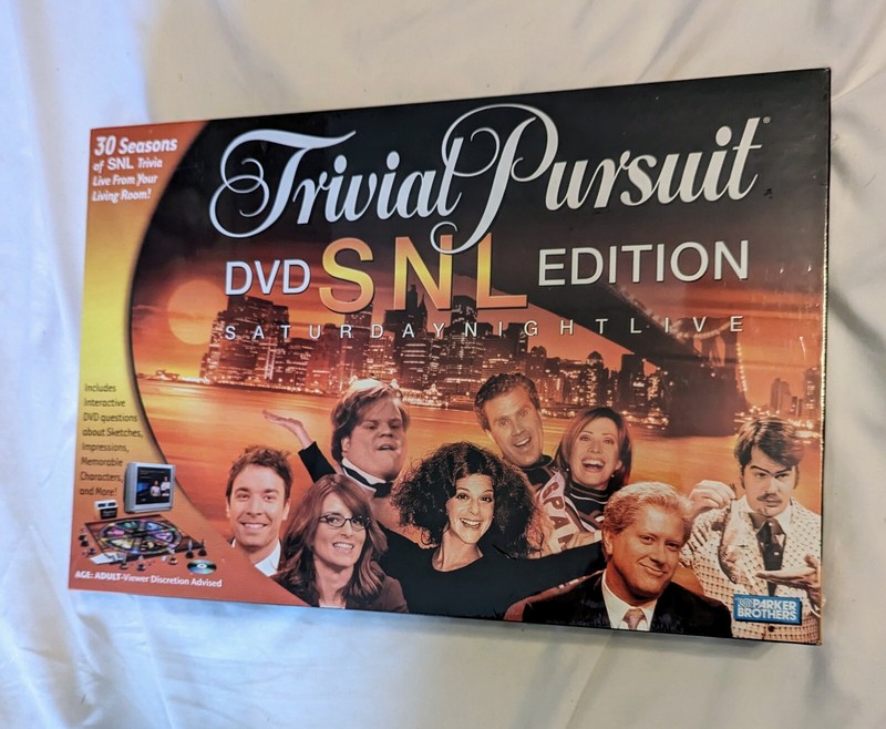Trivial Pursuit SNL Edition DVD Board Game Saturday Night Live