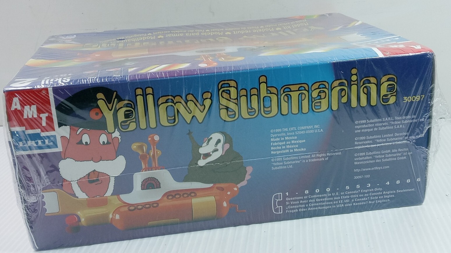 YELLOW SUBMARINE MODEL KIT / AMT ERTL 30097 SEALED eBay