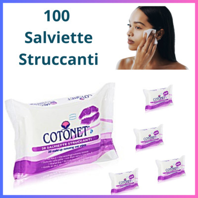 100 Feuchttücher Schminktücher Gesichtsschminkmittel für Frauen Make-up